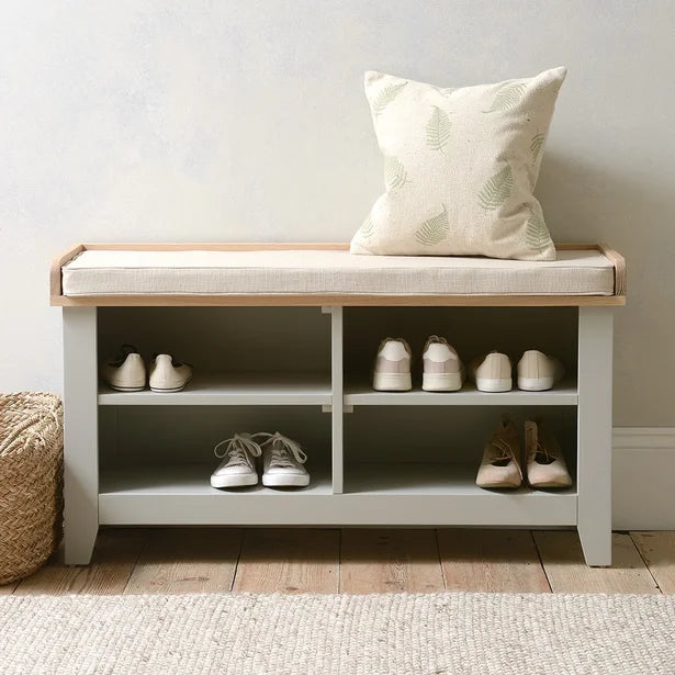 Open Shoe Storage Bench
