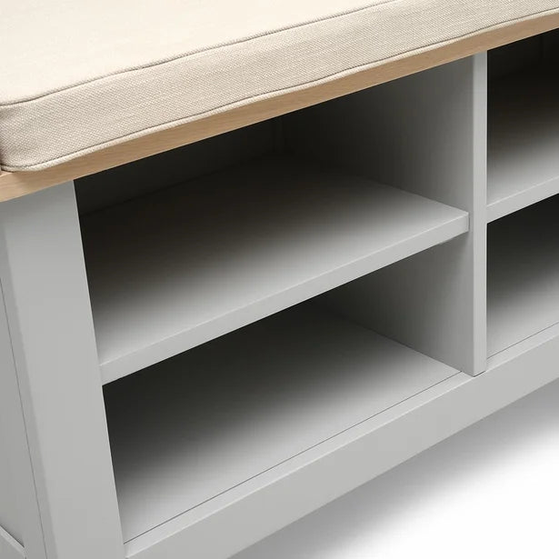 Open Shoe Storage Bench
