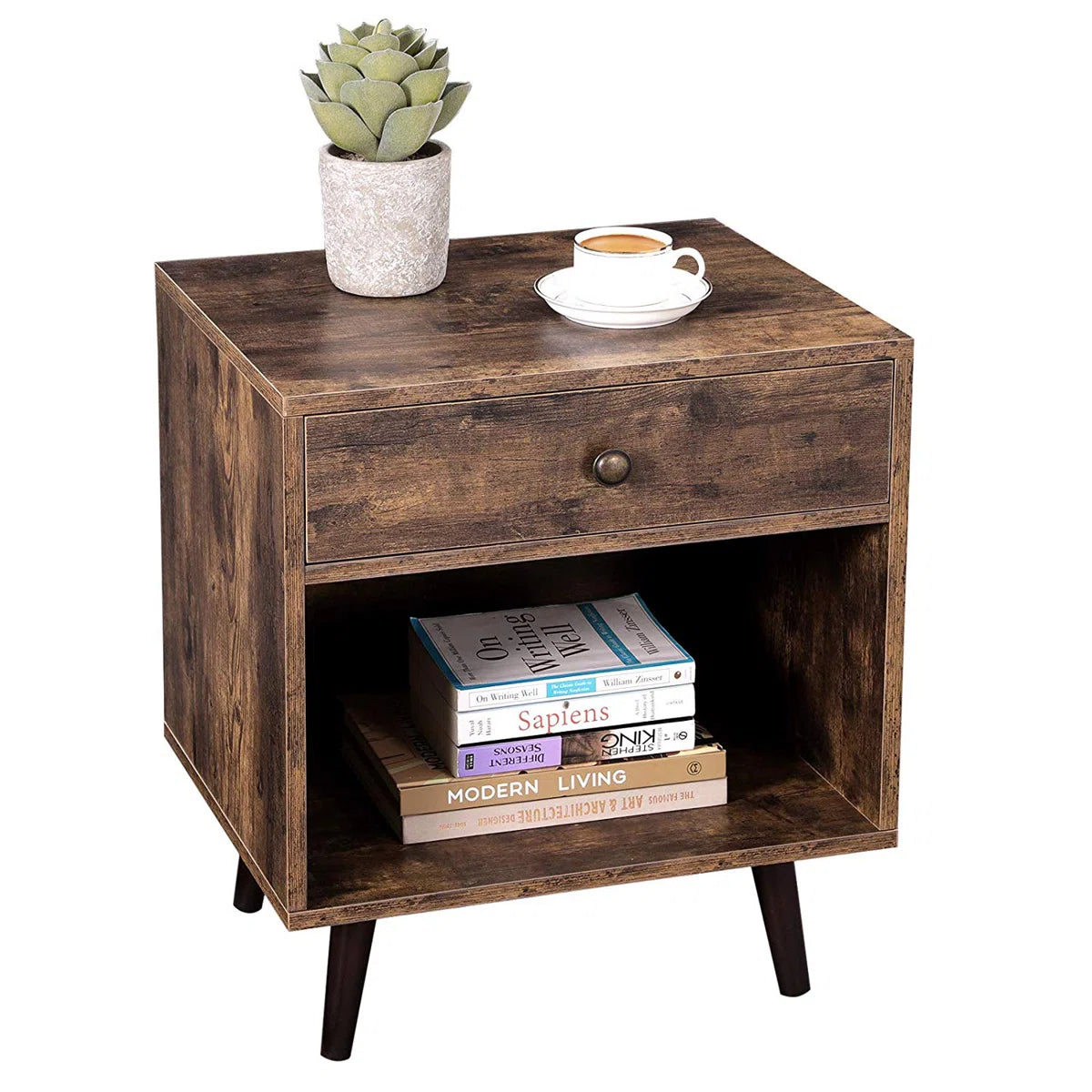 Manufactured Wood Bedside Table